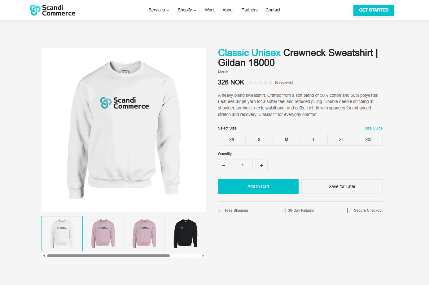 Vipps-Schnellkasse auf der Produktseite